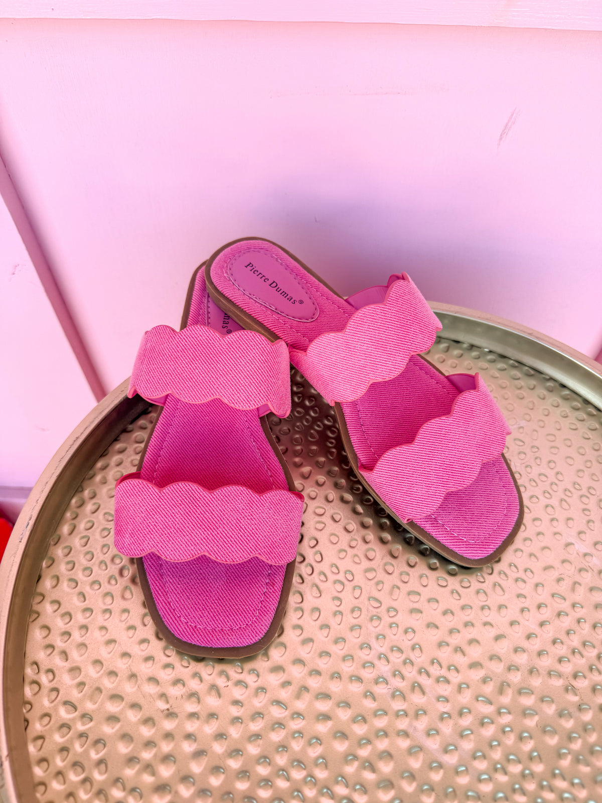 On The Move Sandals - Fuchsia