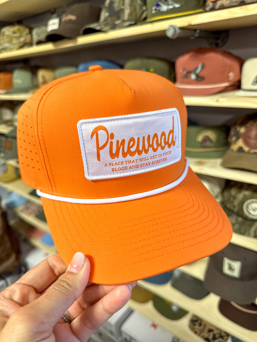 Pinewood Rope Hat