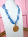 gold coin scarf necklace adjustable jewelry womens boutique jincy's