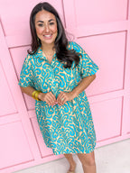 THML | Teal Moment Dress