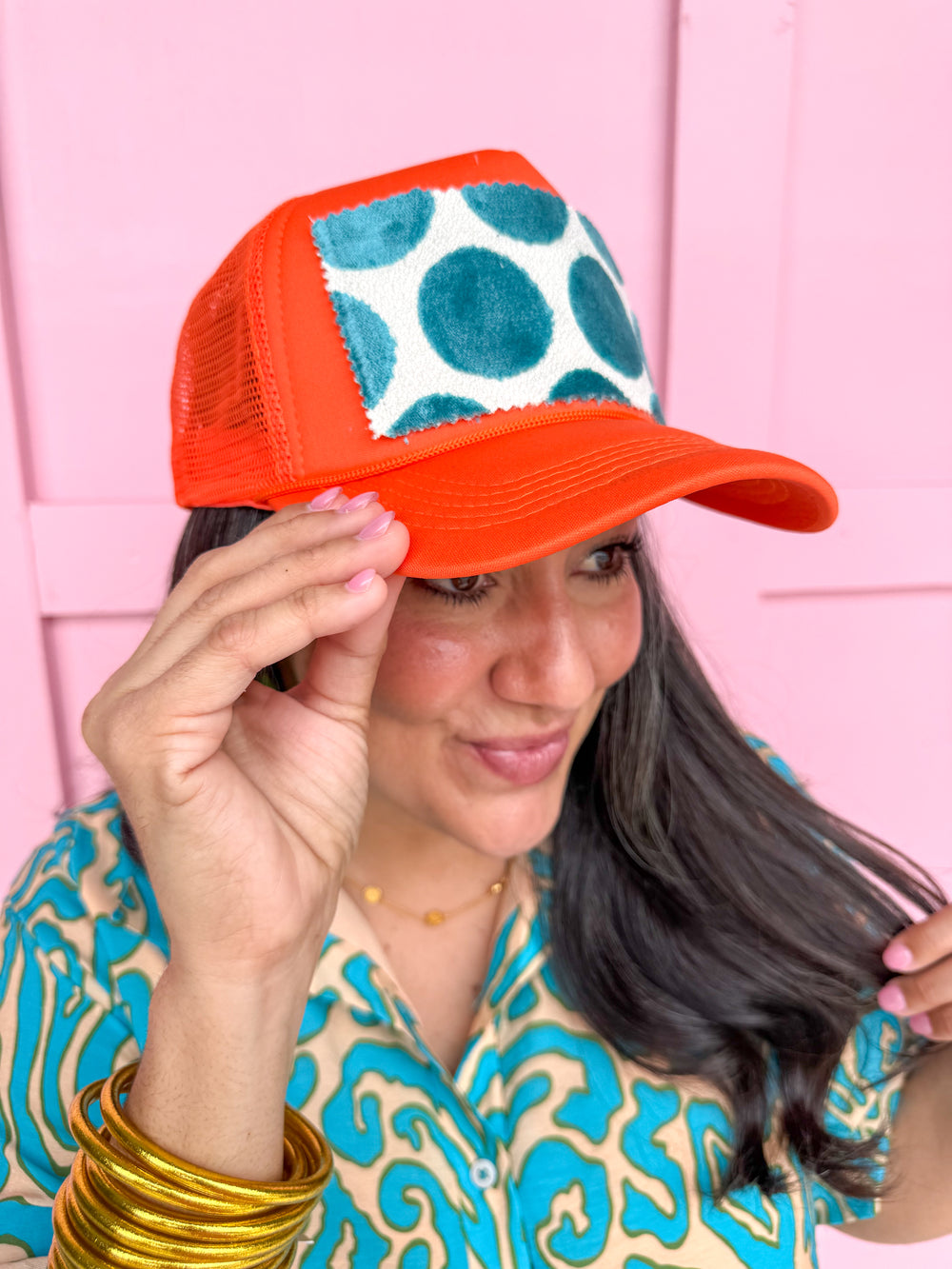 Tucker's Truckers | Tangerine Time - Teal/Orange