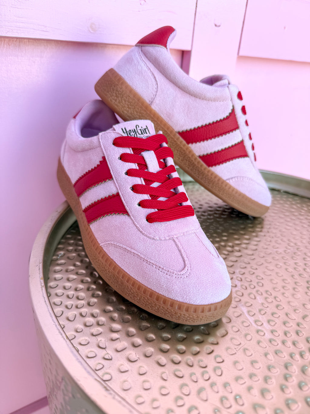 Corky's | Heads Up Sneaker - Pink/Red