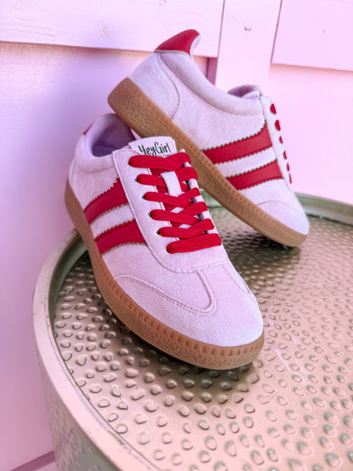 Corky's | Heads Up Sneaker - Pink/Red
