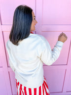 Merry Ornament Sweatshirt - Oatmeal