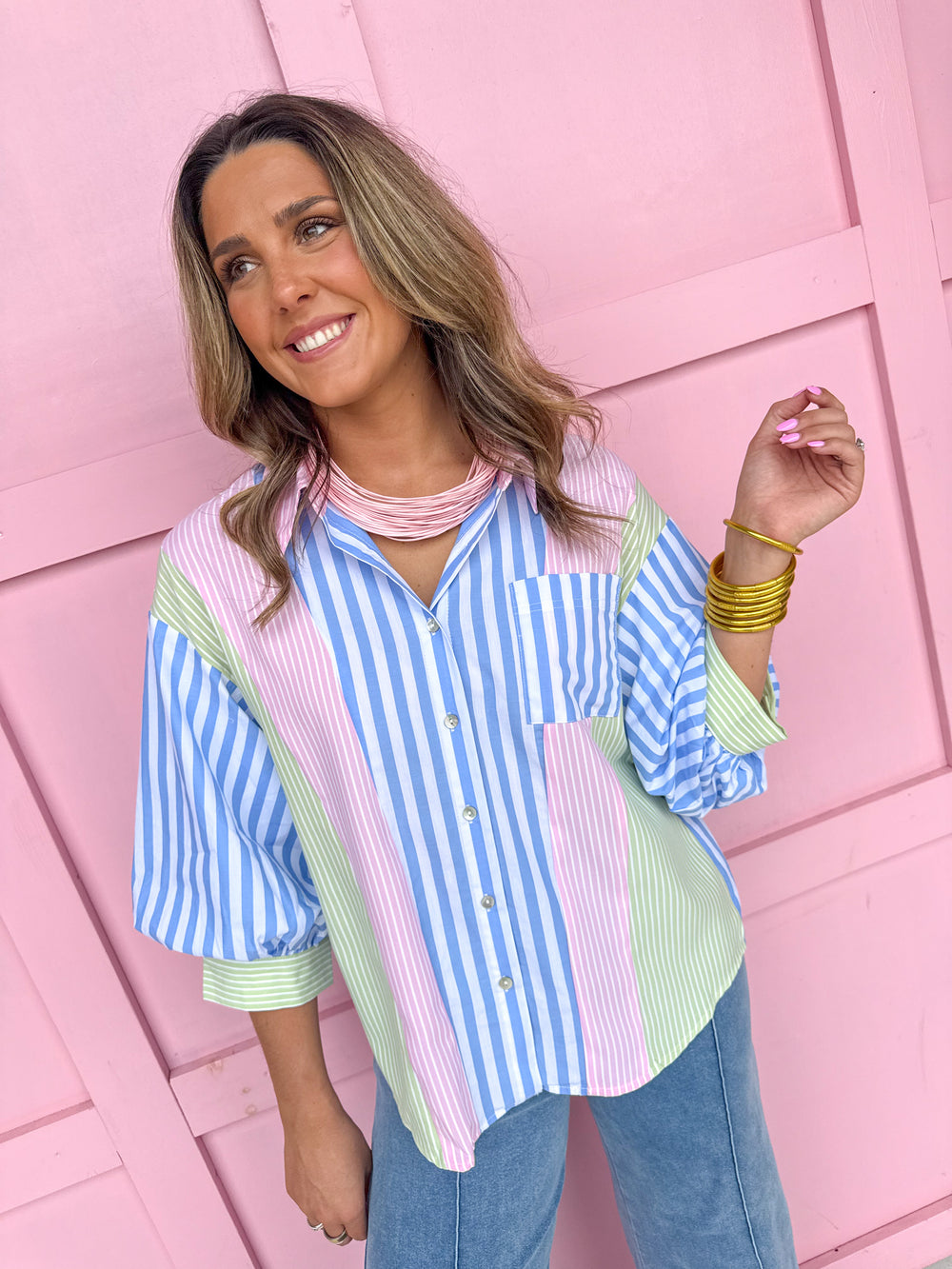 Mixed Lines Top