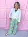 Jincy's Women's Boutique Classica White Button Up Collared Shirt plus size 