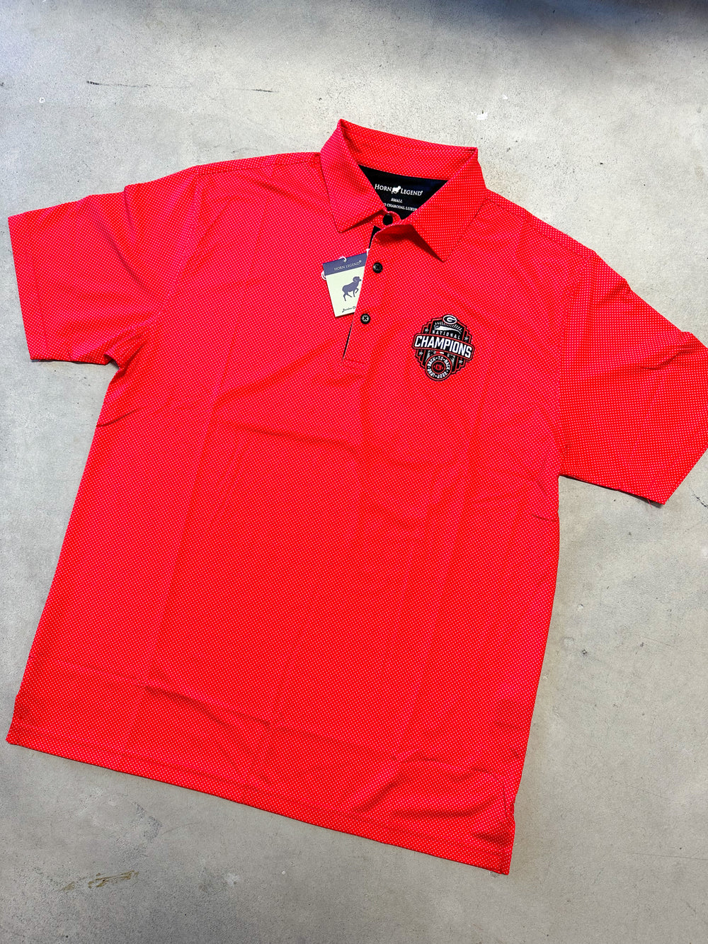 Horn Legend | YOUTH Gameday Polo - Champions Dot