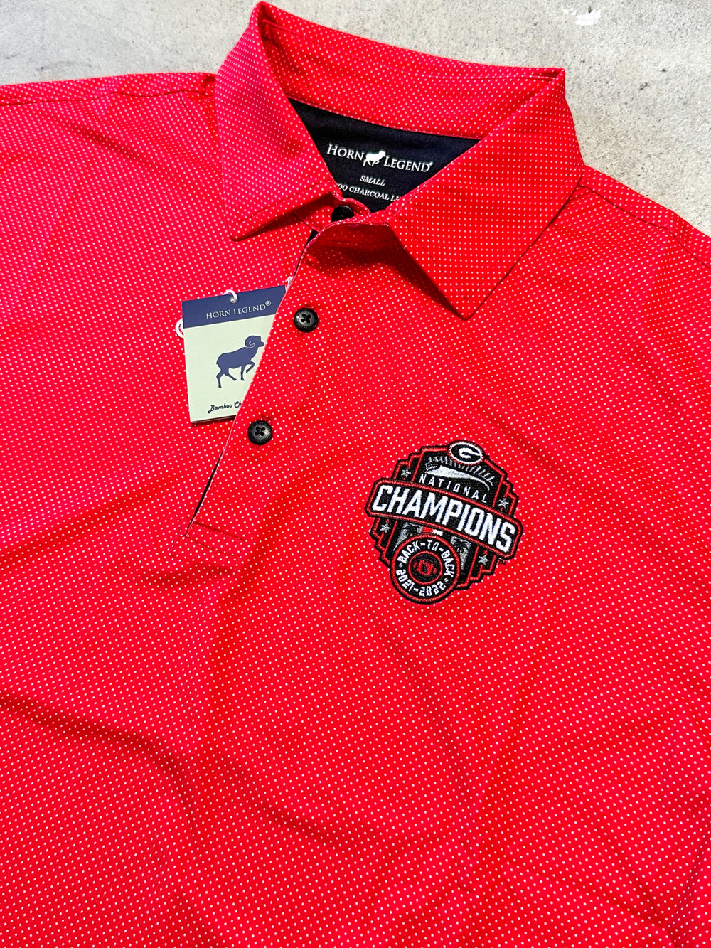Horn Legend | YOUTH Gameday Polo - Champions Dot