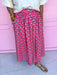 pink floral skirt pockets lined womens boutique jincy's 