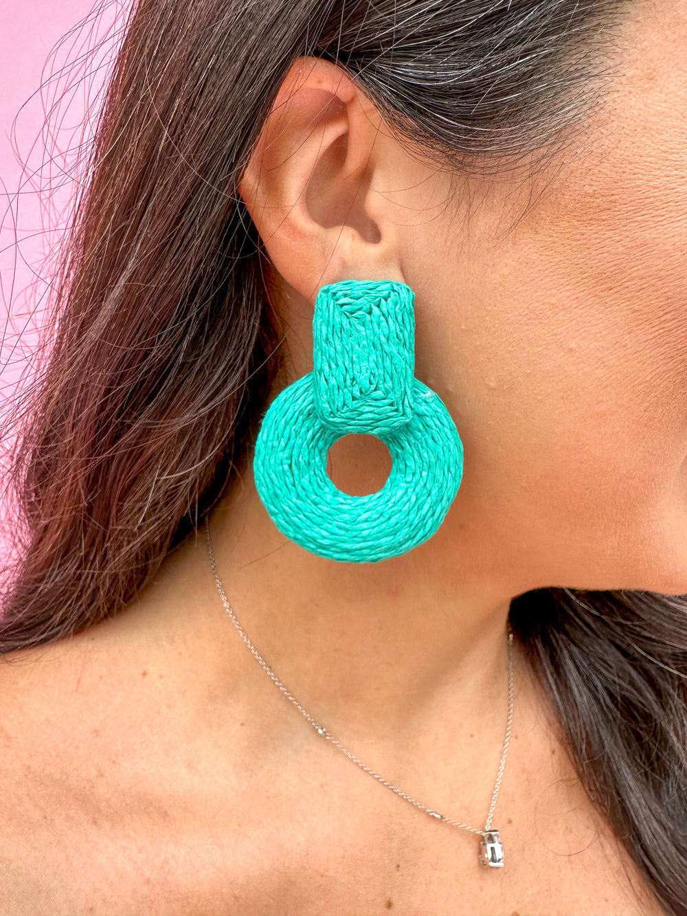 Unspoken Moment Earrings - Turquoise