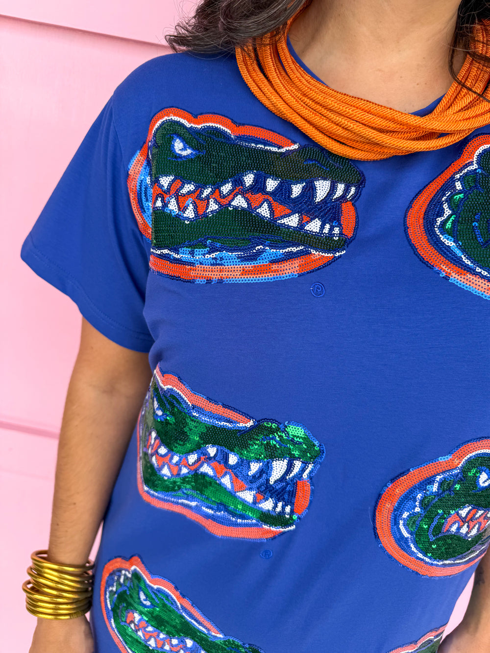 QUEEN OF SPARKLES | Florida® Midi Tee Dress