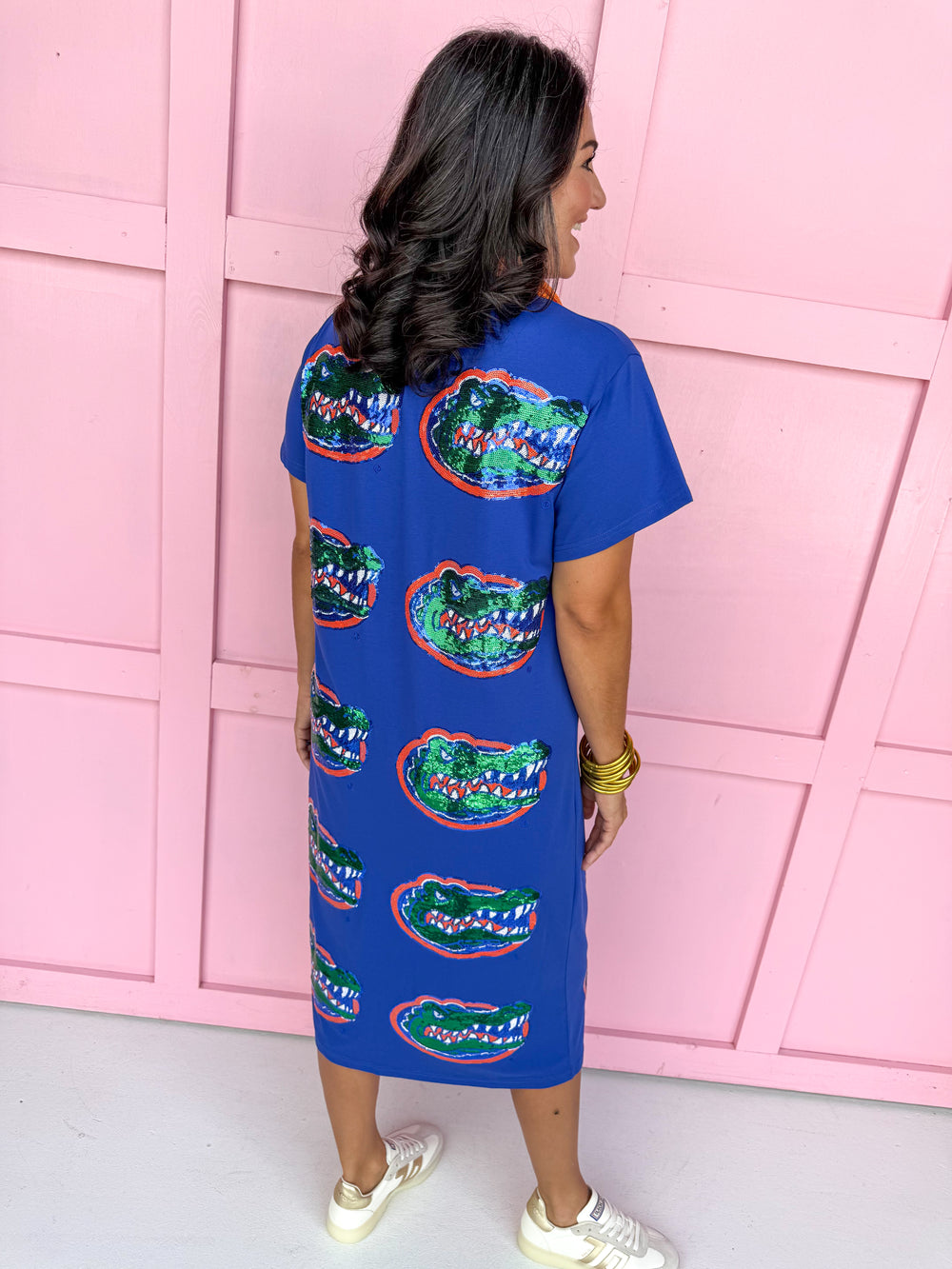 QUEEN OF SPARKLES | Florida® Midi Tee Dress