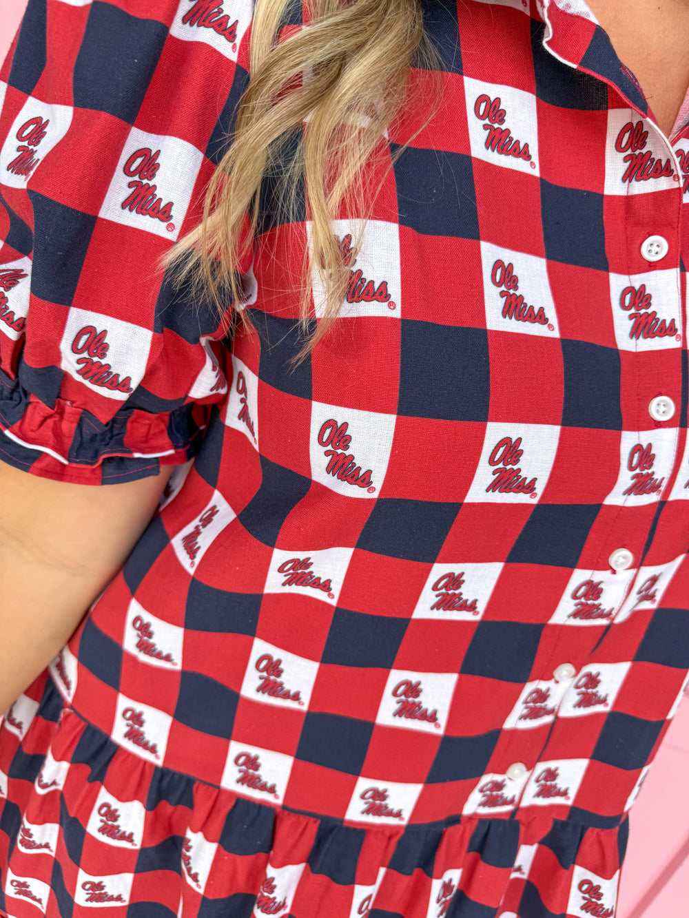 Stewart Simmons | Gingham Dress - Ole Miss®