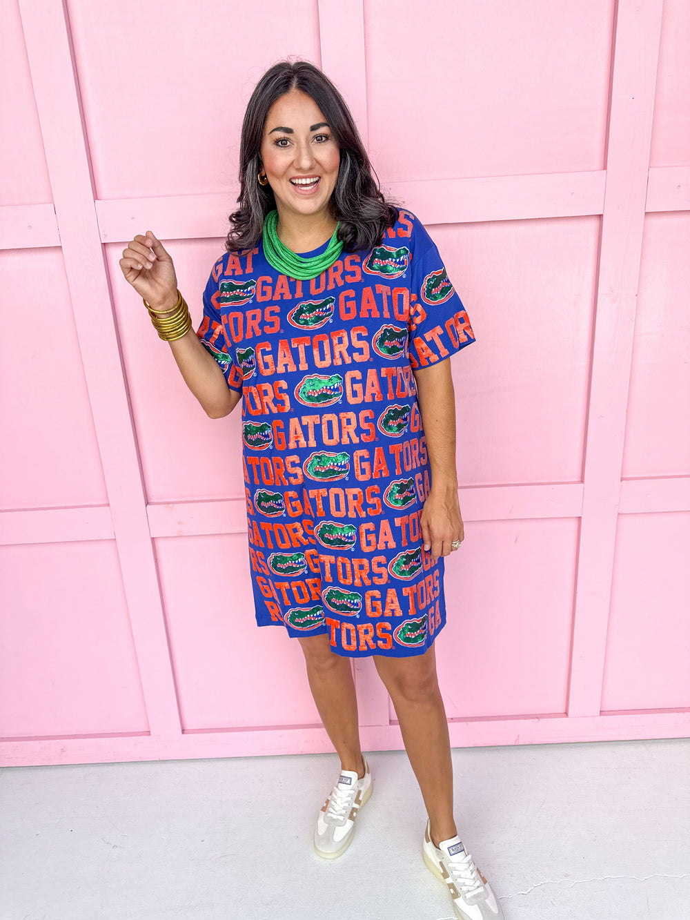 Stewart Simmons | Sequin Repeat T-Shirt Dress - Florida®