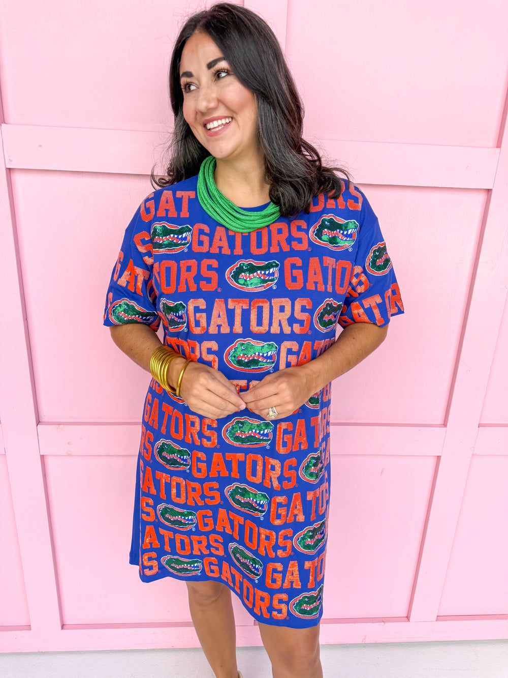 Stewart Simmons | Sequin Repeat T-Shirt Dress - Florida®