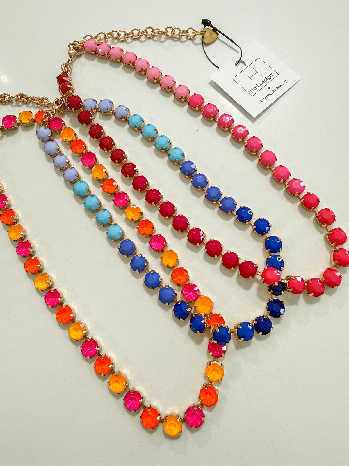 Hart Designs | Assorted Pave Gem Necklace