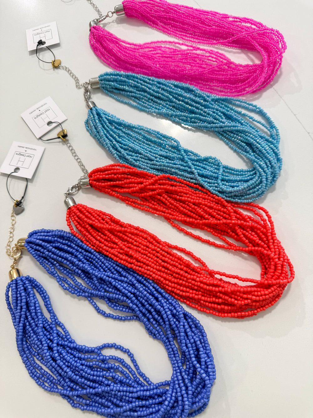 Hart Designs | Assorted  Multi Layer Seed Bead Necklace