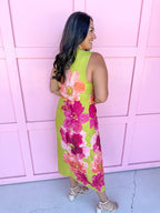 Electric Blooms Dress