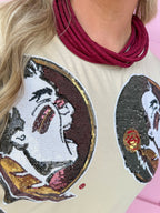 QUEEN OF SPARKLES | FSU® Mascot Midi Tee Dress