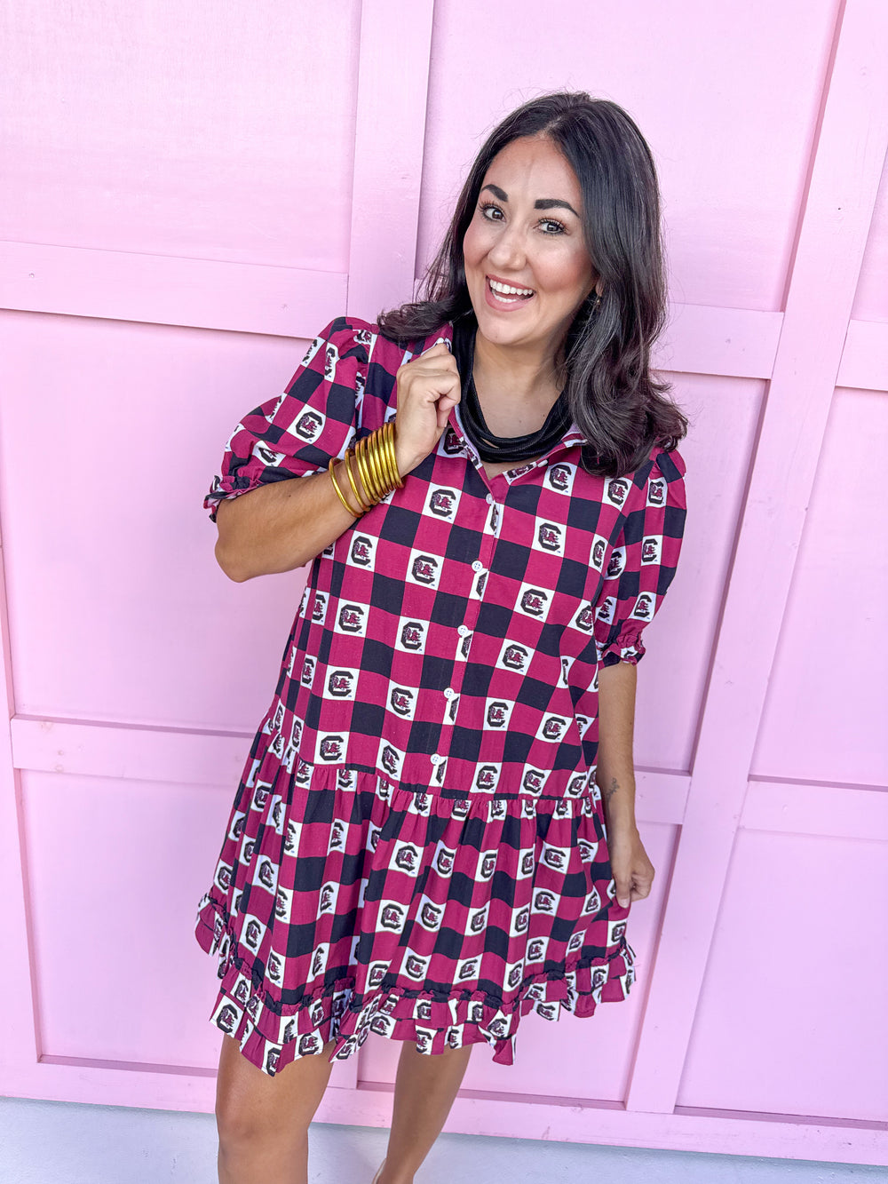 Stewart Simmons | Gingham Dress - South Carolina®
