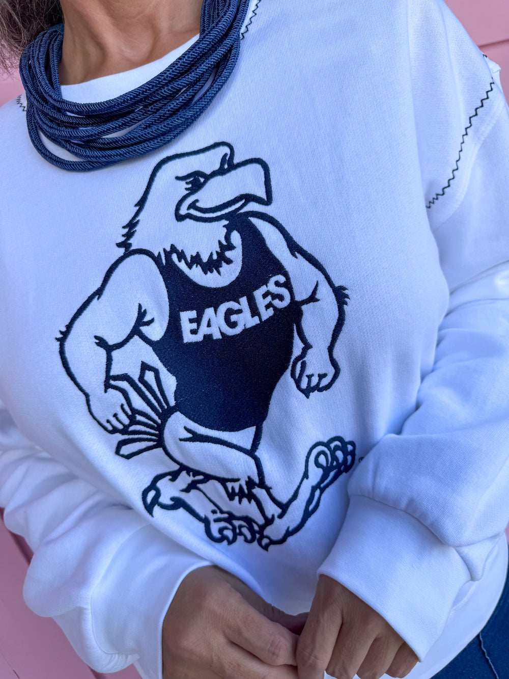 Stewart Simmons |  Embroidered Sweatshirt - GA Southern®