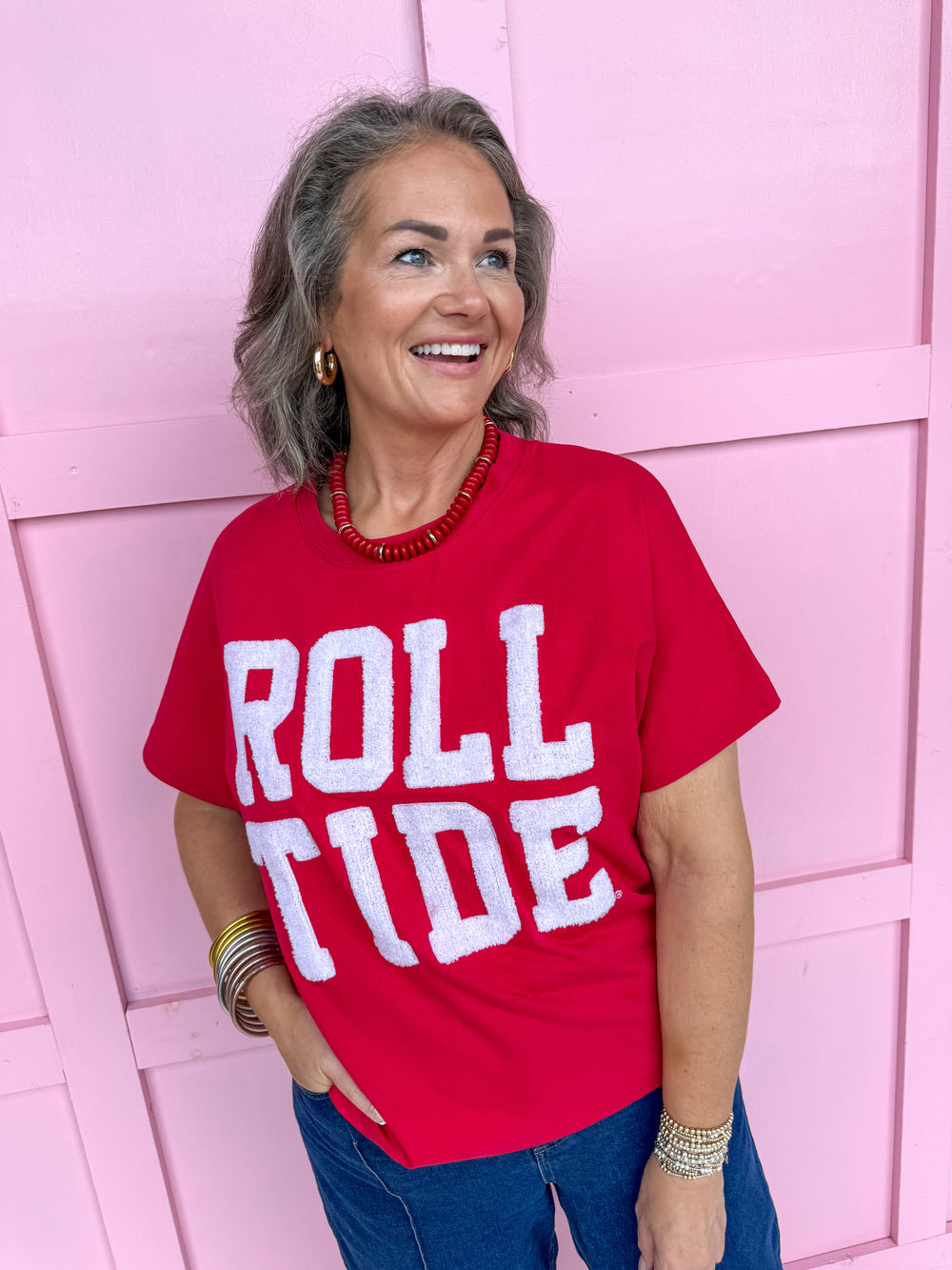 Stewart Simmons | Boxy Chenille Tee - Alabama®