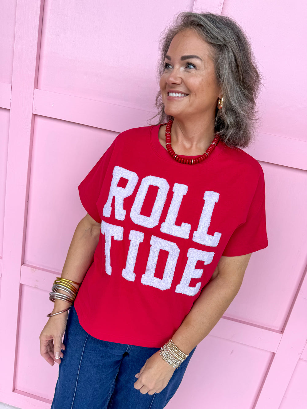 Stewart Simmons | Boxy Chenille Tee - Alabama®