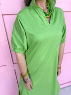 ADRIENNE | Blakely Dress - Green Apple
