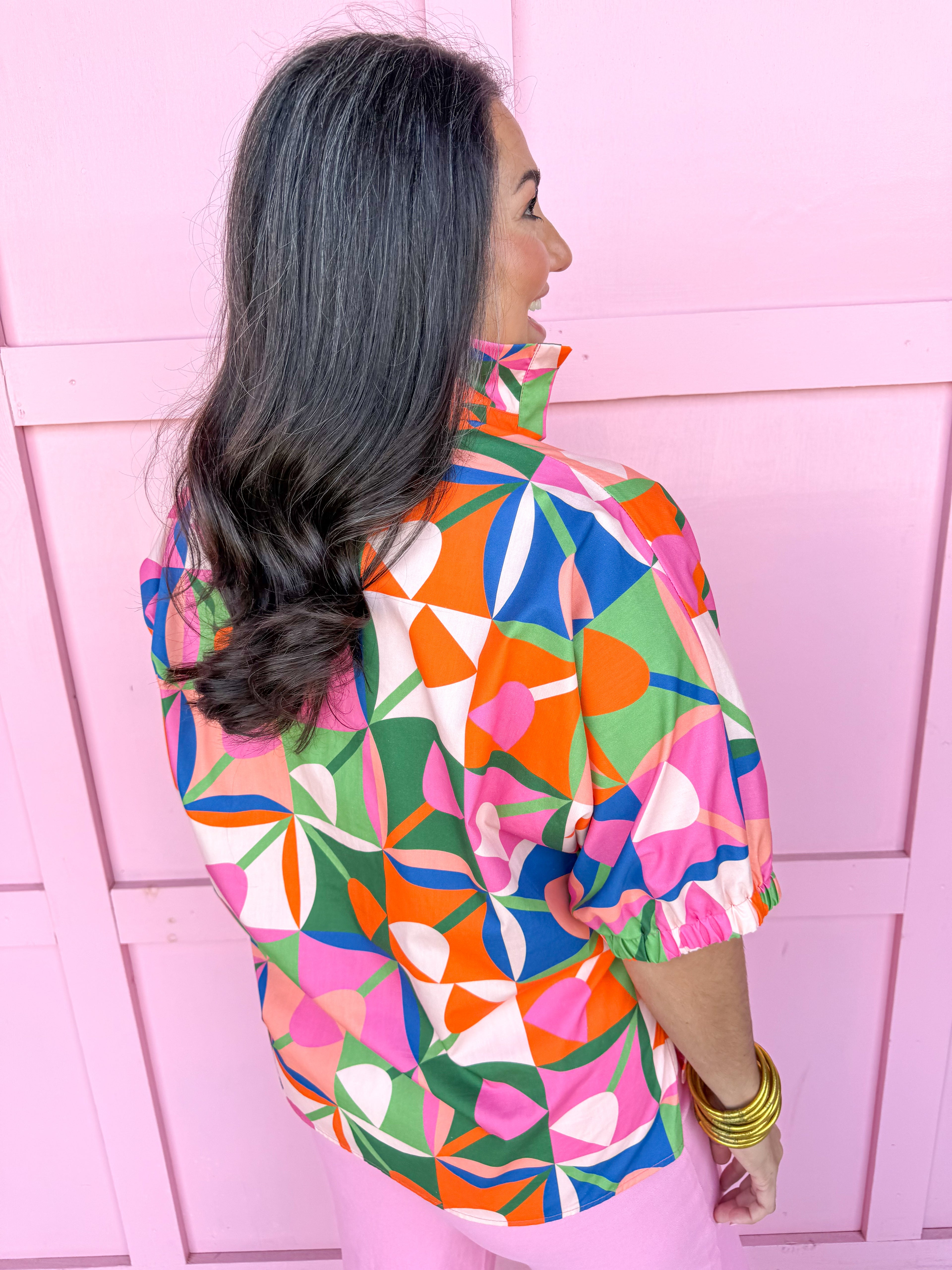 ADRIENNE | Sloan Top - Petal Pop