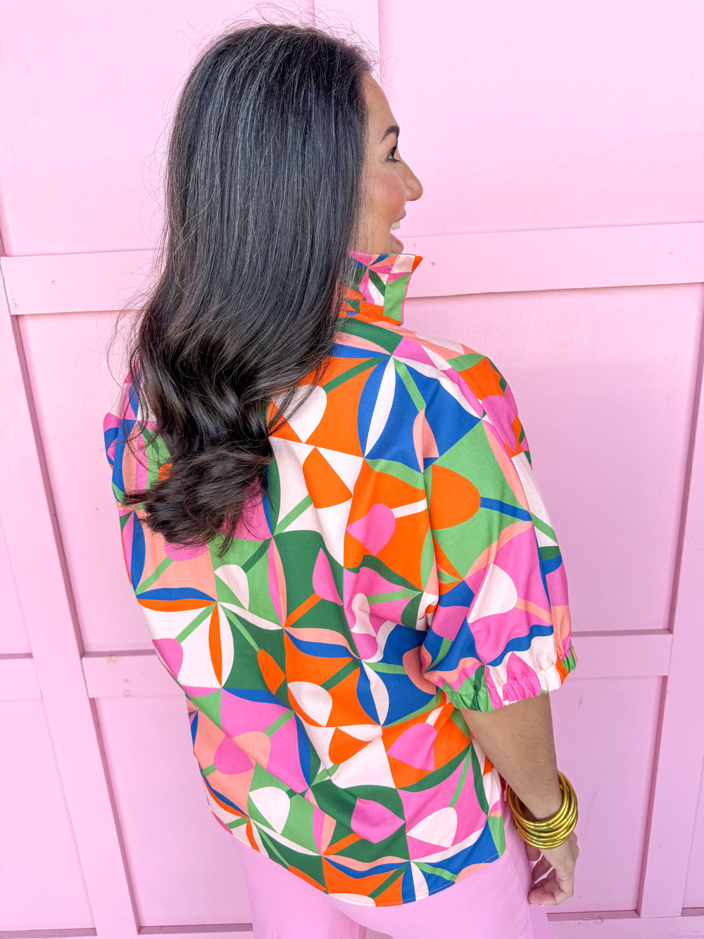 ADRIENNE | Sloan Top - Petal Pop