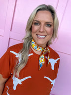 QUEEN OF SPARKLES | Texas® Mascot Midi Tee Dress