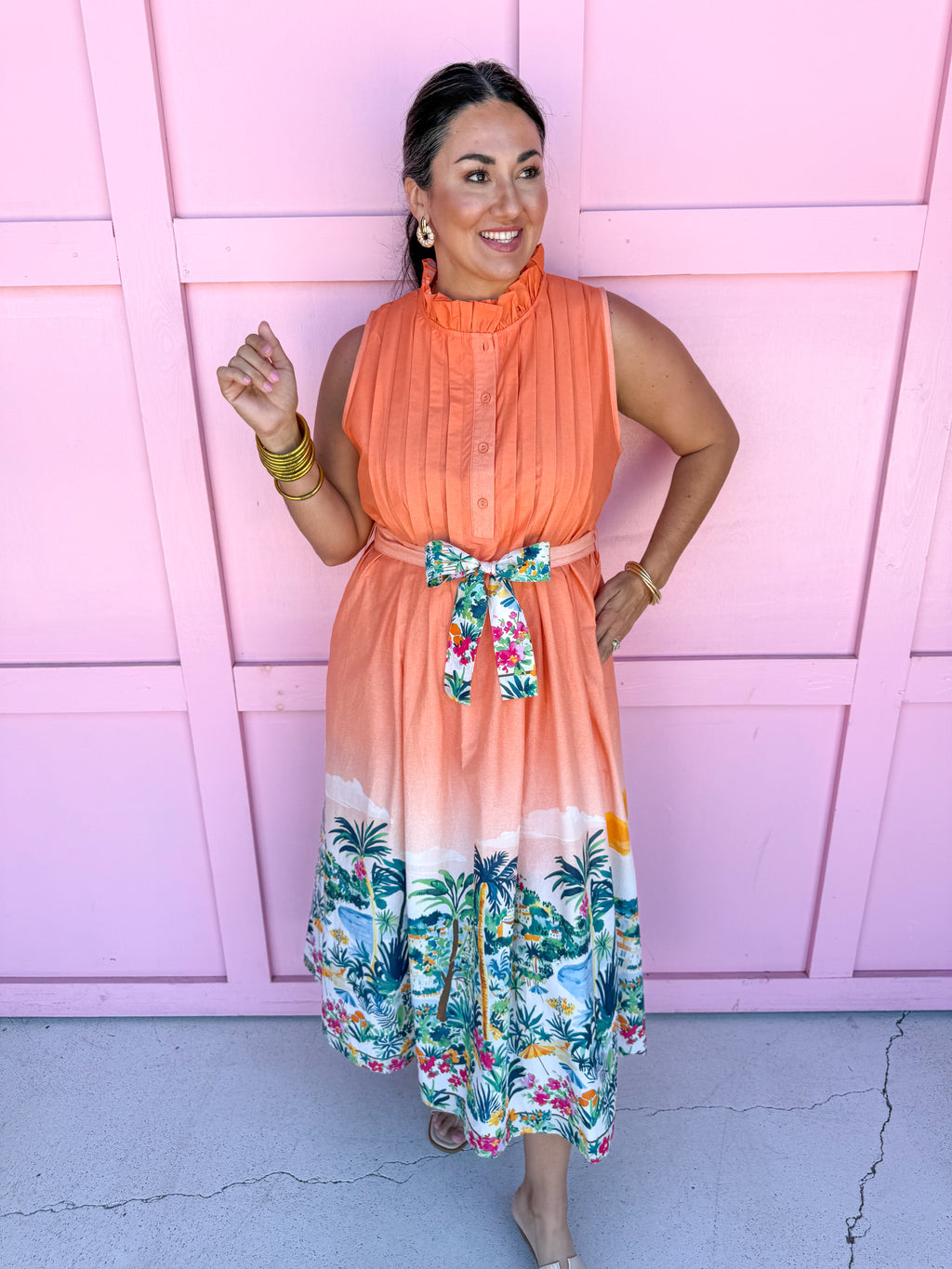 Somewhere Under The Sun Dress