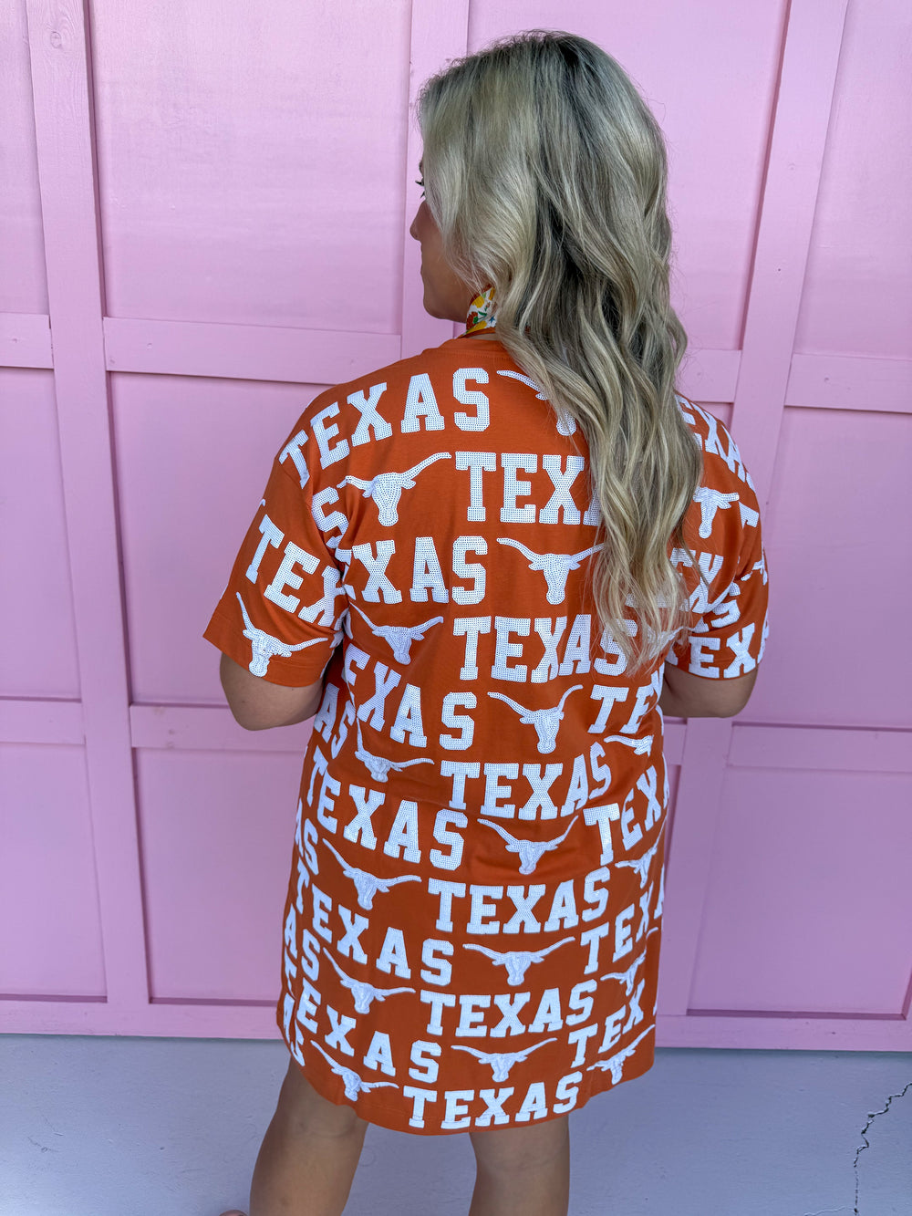 Stewart Simmons | Sequin Repeat T-Shirt Dress - Texas®