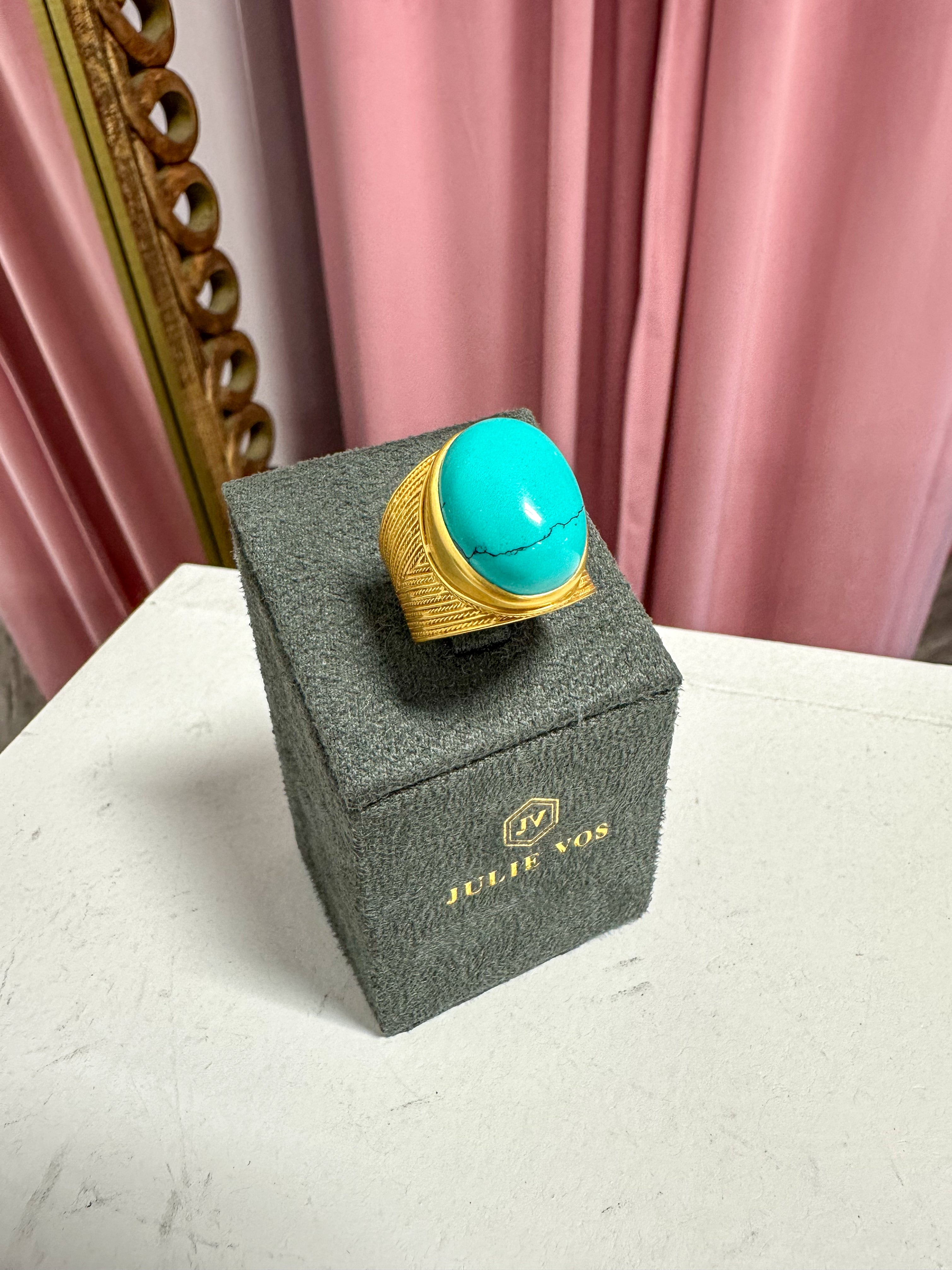 Verona Statement Ring Melon main image 1
