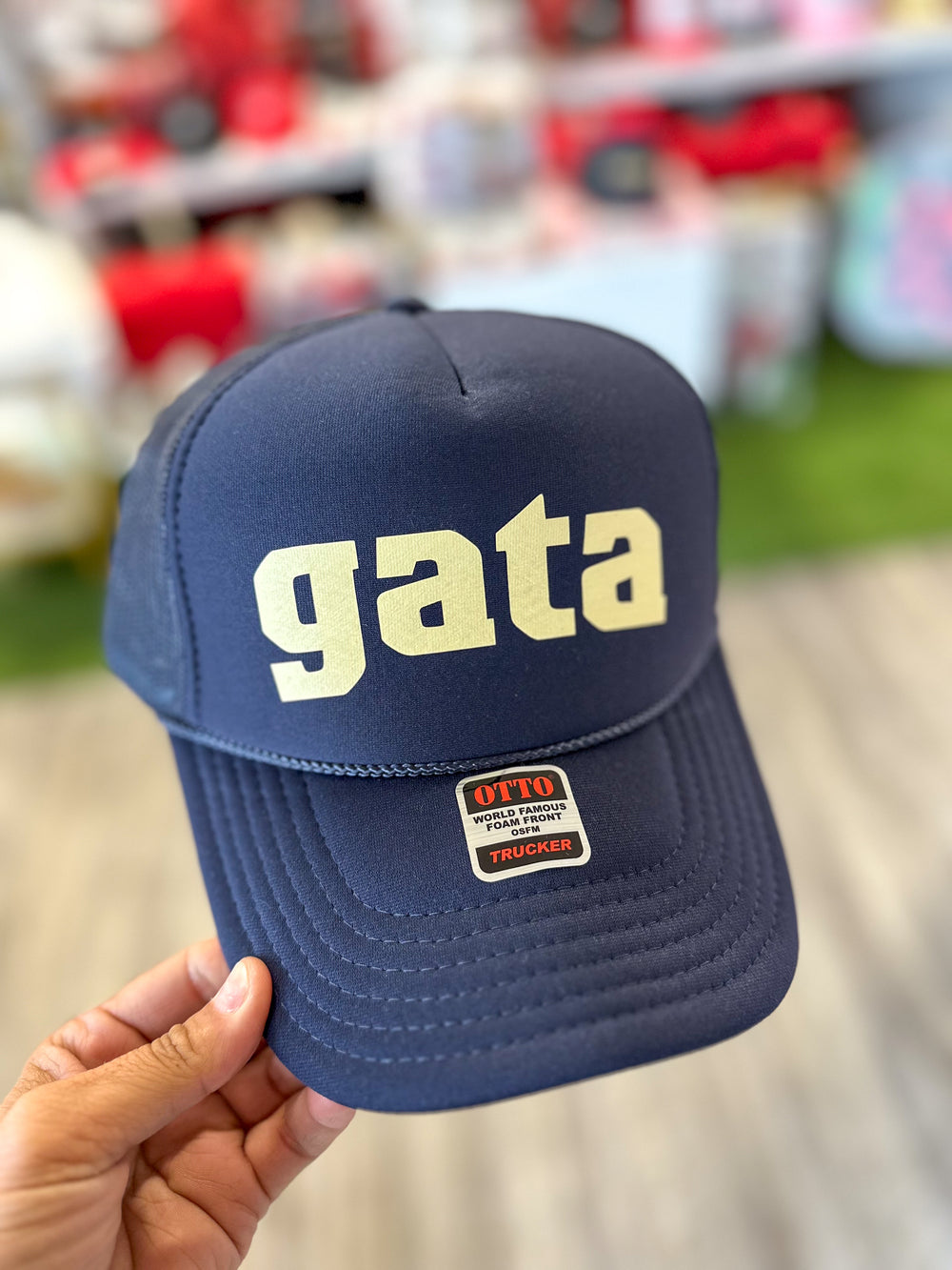 GATA Navy Trucker Hat