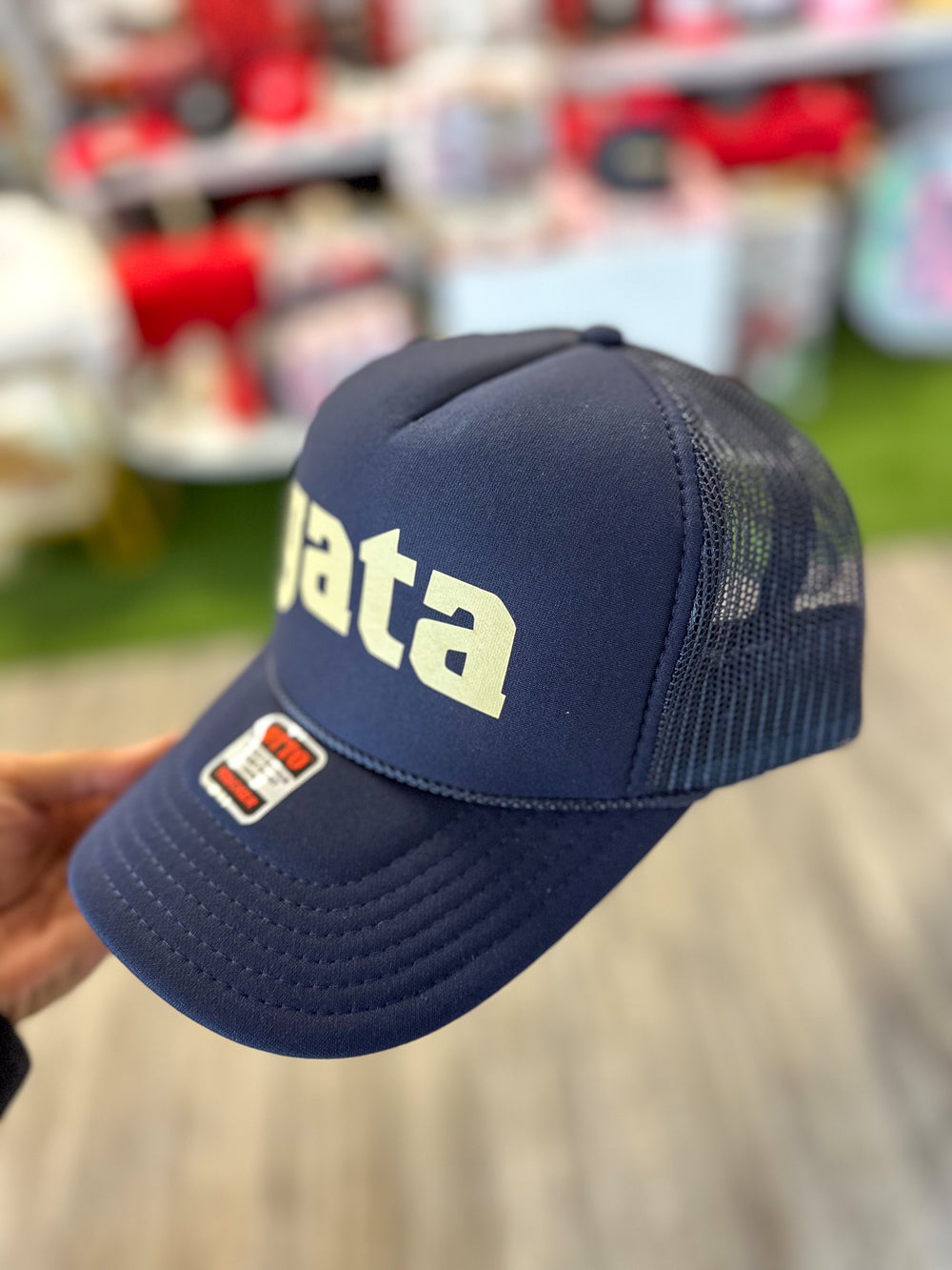 GATA Navy Trucker Hat