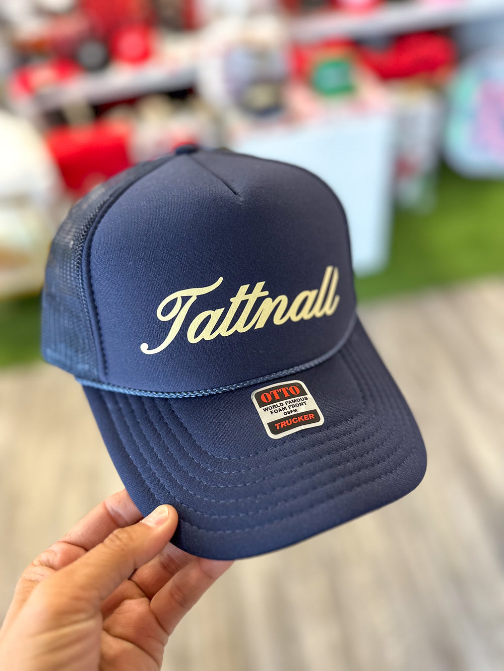 Tattnall Navy Trucker Hat