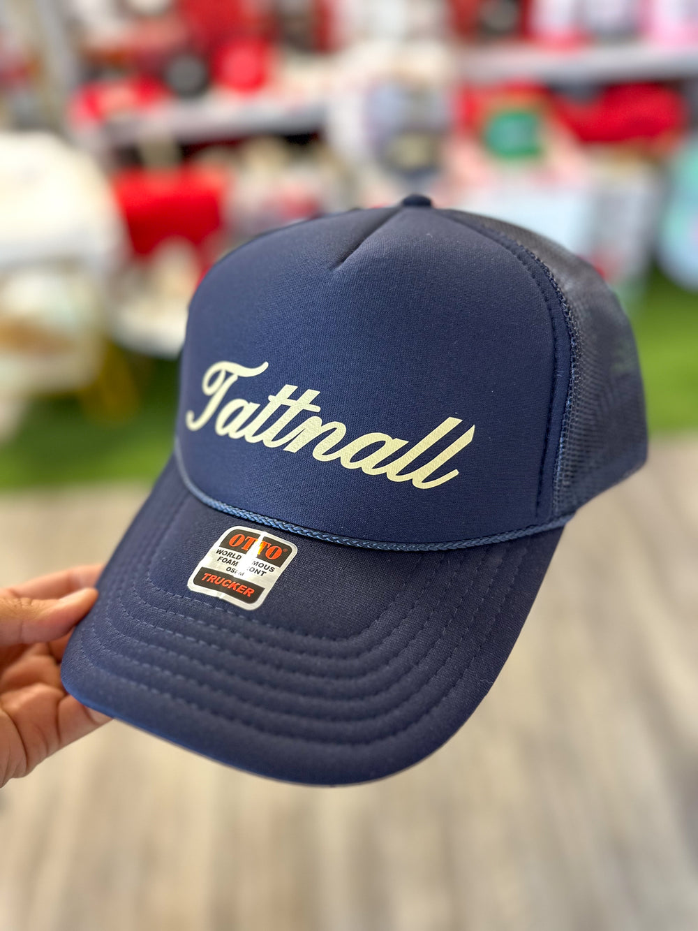 Tattnall Navy Trucker Hat