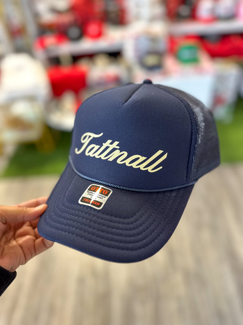 Tattnall Navy Trucker Hat