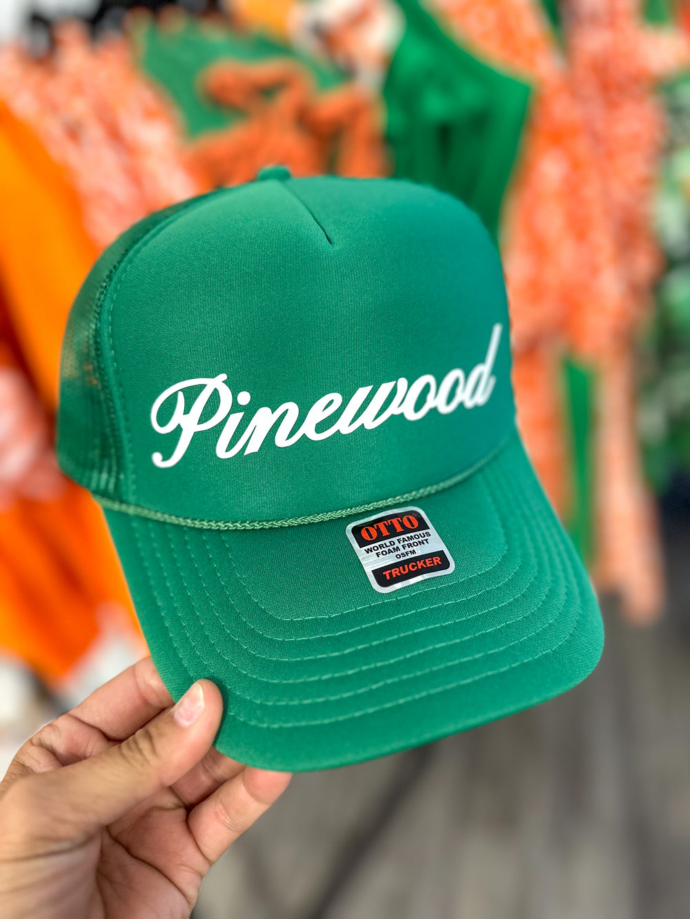 Pinewood Kelly Green Trucker Hat