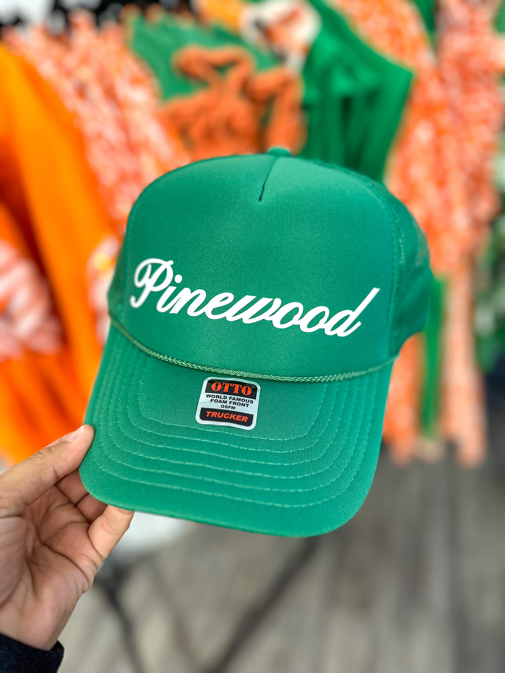 Pinewood Kelly Green Trucker Hat