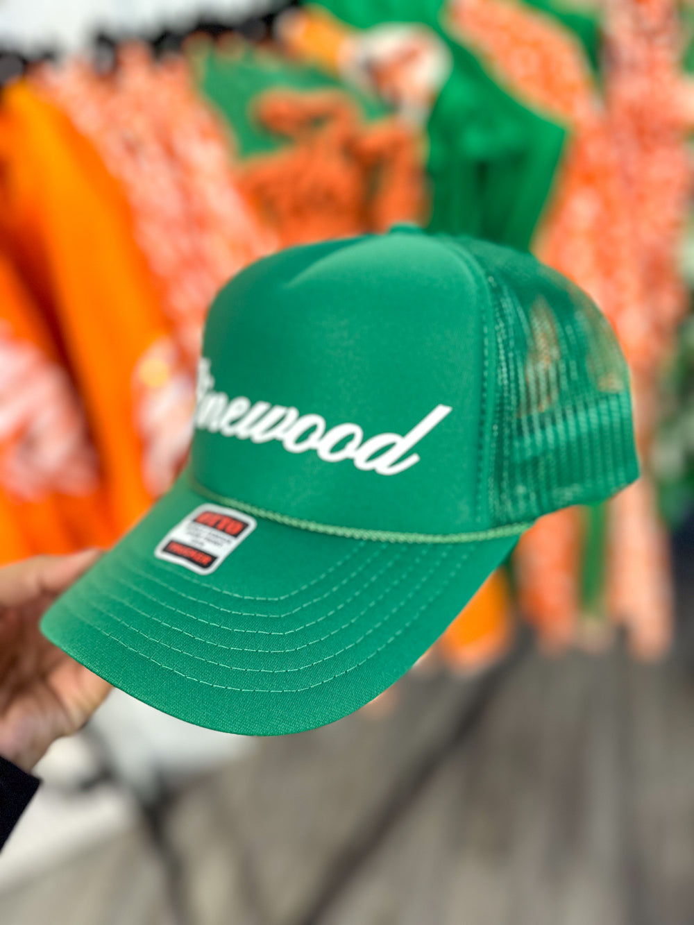 Pinewood Kelly Green Trucker Hat