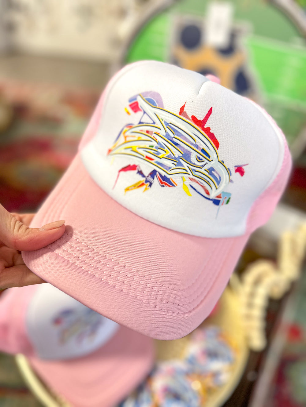 Eagle Trucker - Light Pink