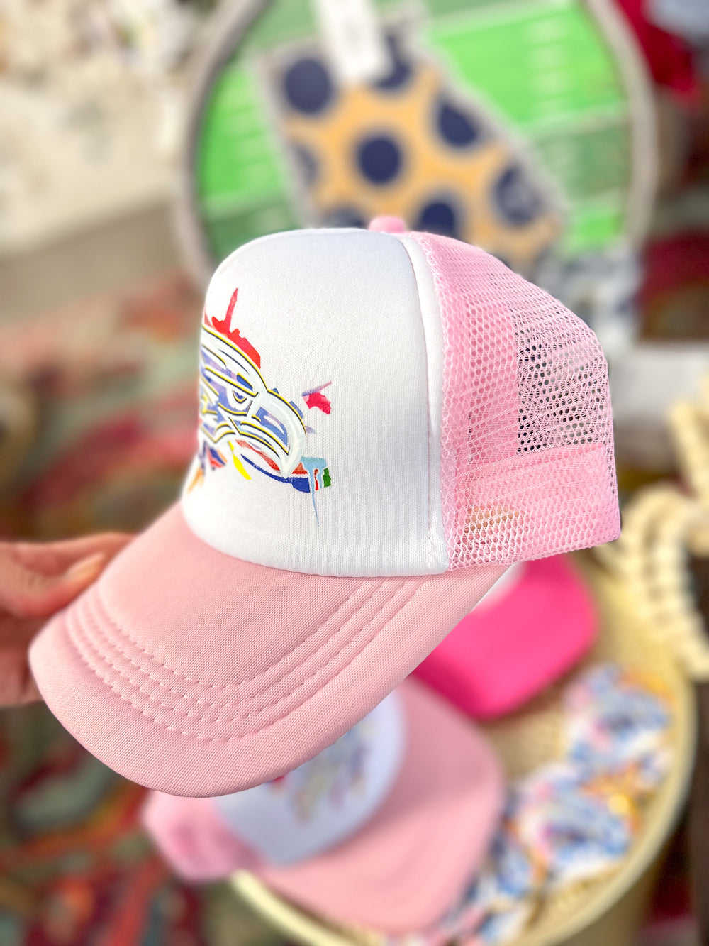 Eagle Trucker - Light Pink