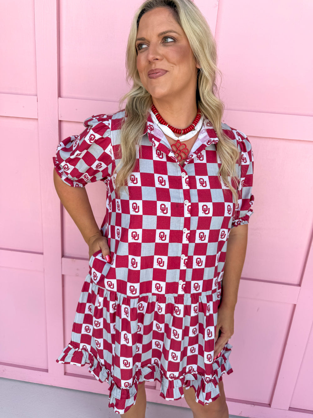 Stewart Simmons | Gingham Dress - Oklahoma®