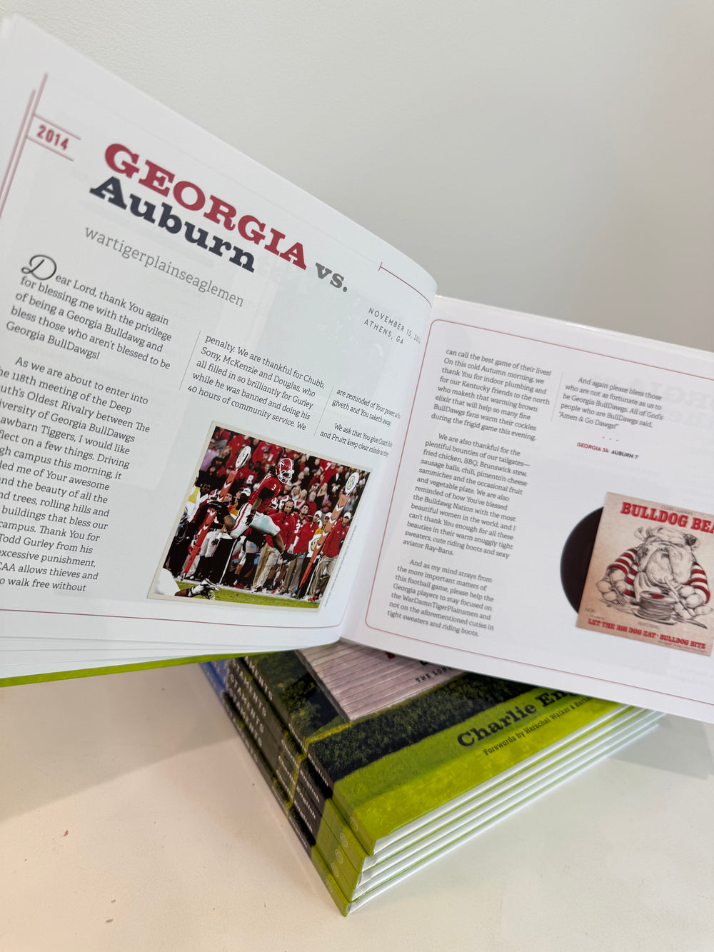 Charlie English's Tailgate Testaments & Half-Truths Book Gift Jincy's