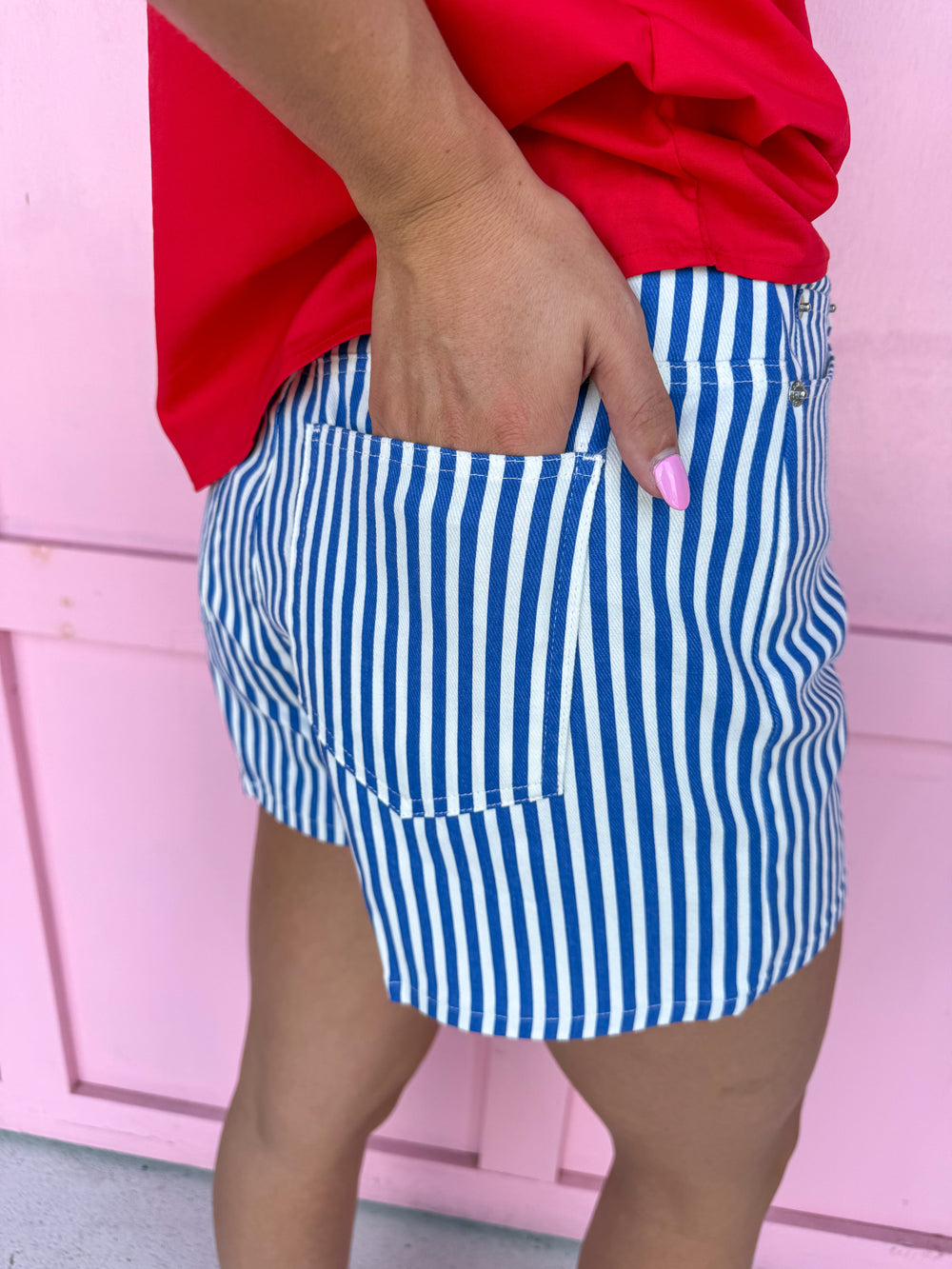 Getaway Girl Shorts - Blue