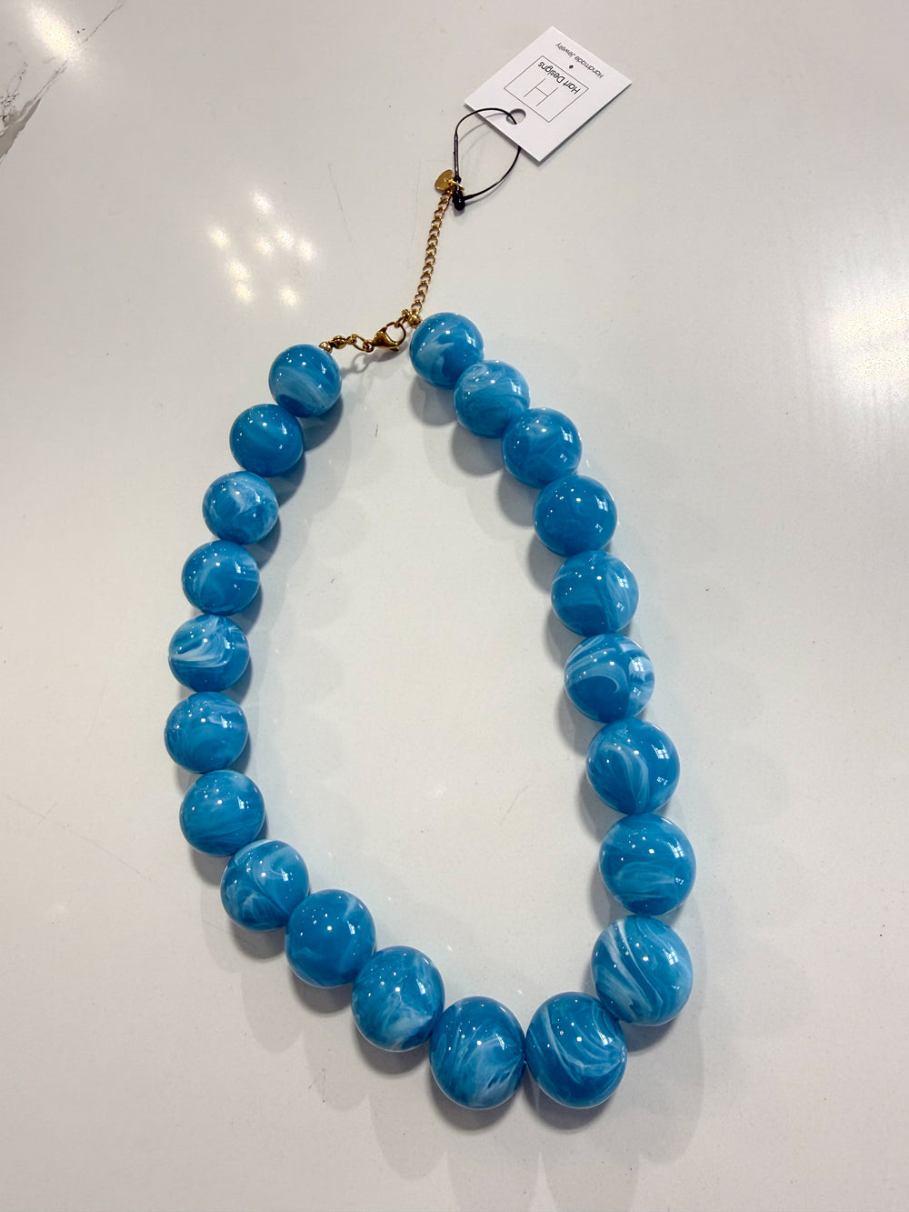 Hart Designs | Marble Glam Beaded Necklace