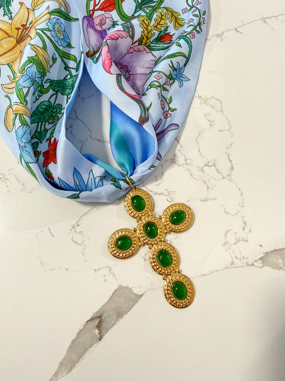 Hart Designs | Floral Fave Scarf Necklace