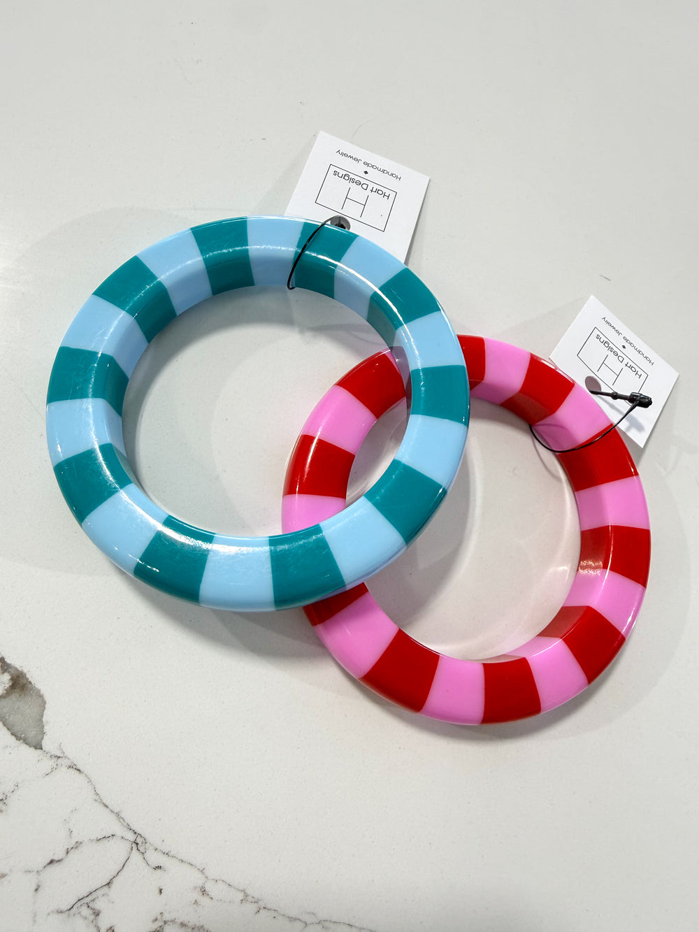 Hart Designs | Acrylic Stripe Bangle